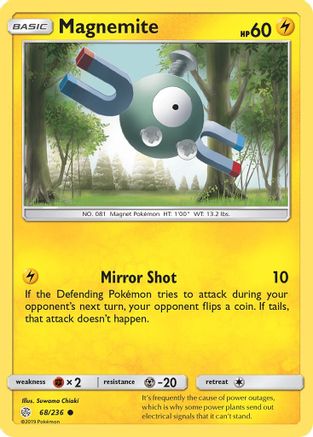 Magnemite (68/236) - SM Cosmic Eclipse - Common