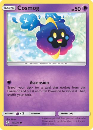 Cosmog (99/236) - SM Cosmic Eclipse - Common