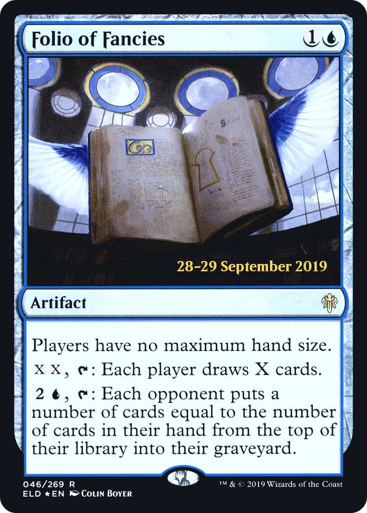 Folio of Fancies (PRE-46S) - Throne of Eldraine Promos (Prerelease) Foil