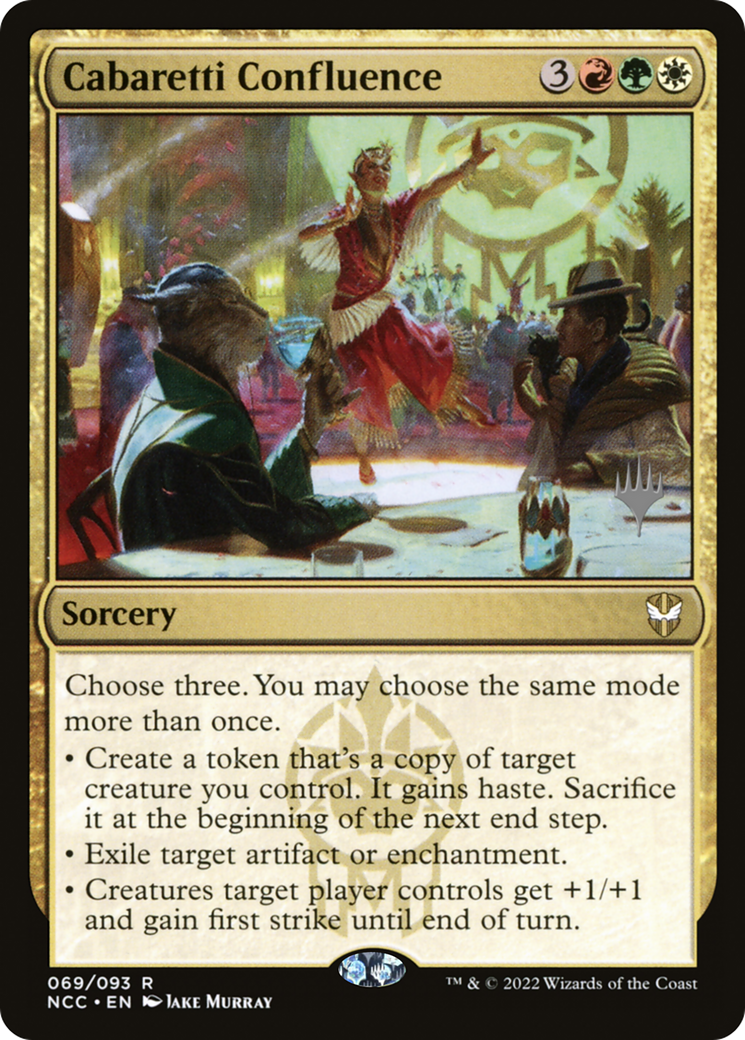 Cabaretti Confluence (PPSNC-069) - New Capenna Commander Promos Foil (Promo Pack)