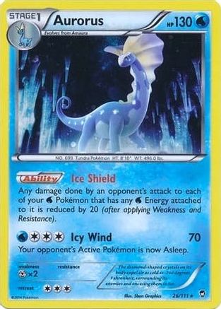 Aurorus 026/111 - Miscellaneous Cards & Products Holofoil - Promo