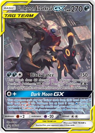 Umbreon & Darkrai GX SM241 - SM Promos Holofoil - Promo