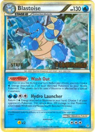 Blastoise 013/95 - HGSS Promos Holofoil - Promo
