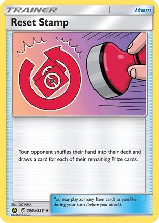 Reset Stamp - 206a/236 - Alternate Art Promos Normal