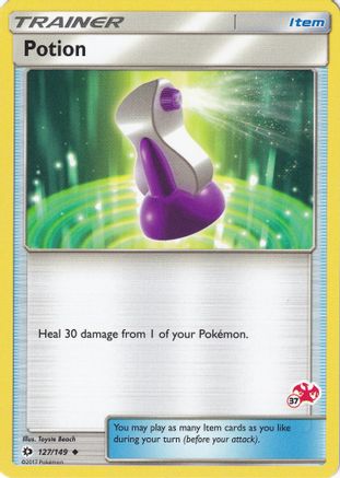 Potion - 127/149 (#37 Charizard Stamped) - Battle Academy Normal