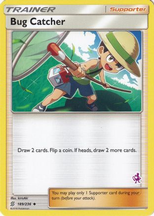 Bug Catcher (Mewtwo Stamped) (189/236) - Battle Academy - Promo
