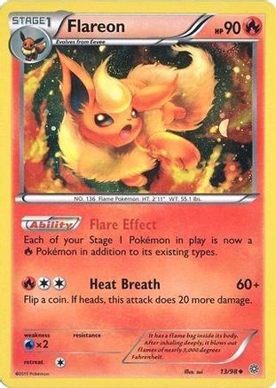 Flareon 013/98 - Miscellaneous Cards & Products Holofoil - Promo