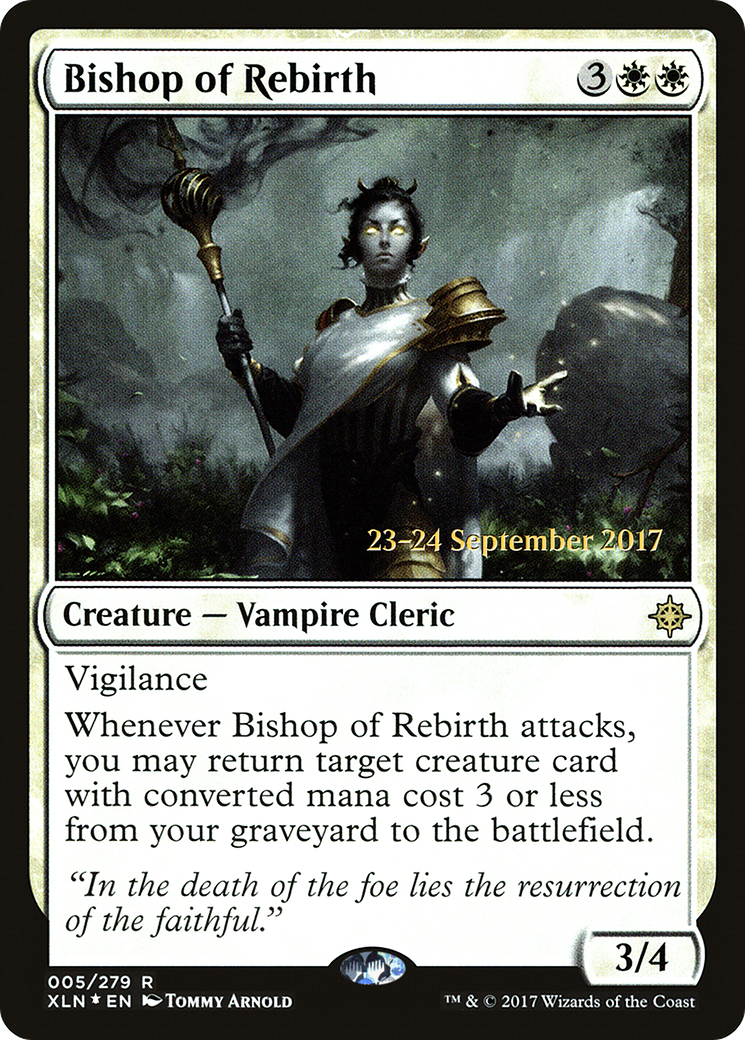 Bishop of Rebirth (PRE-05S) - Ixalan Promos (Prerelease) Foil