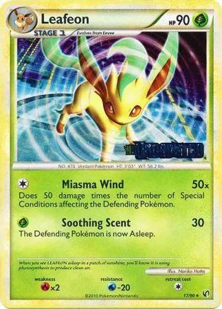 Leafeon 017/90 - HGSS Promos Holofoil - Promo