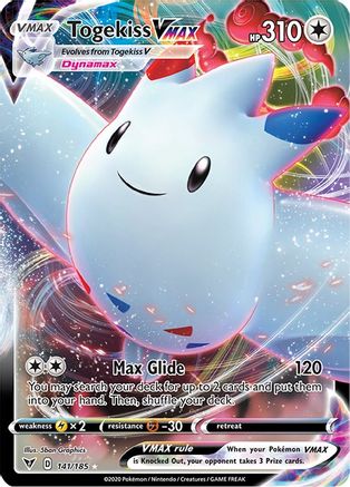 Togekiss VMAX 141/185 - SWSH04 Vivid Voltage Holofoil - Ultra Rare