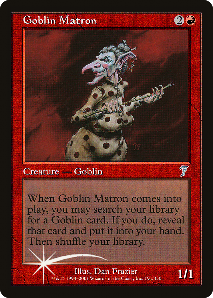 Goblin Matron (7ED-191★) - Seventh Edition Foil