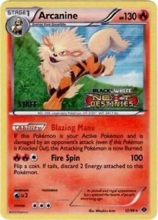 Arcanine 012/99 - Black and White Promos Holofoil - Promo