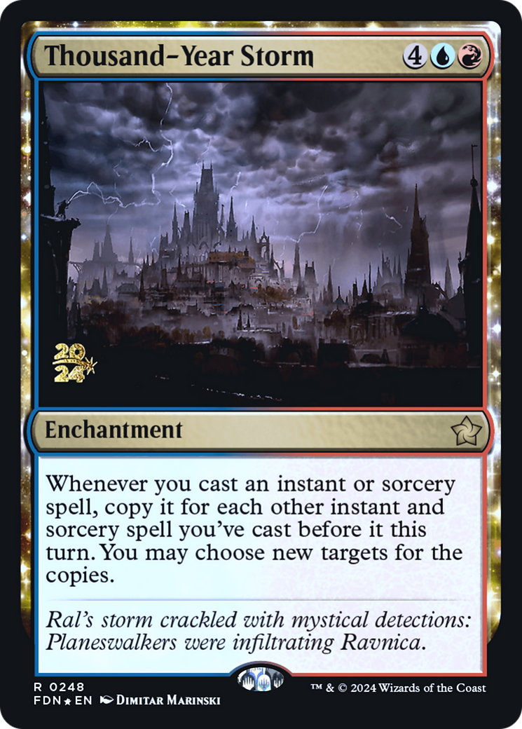 Thousand-Year Storm (FDN) (PRE-248) - Foundations Promos Foil