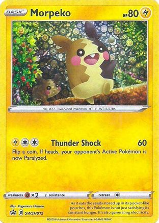 Morpeko SWSH012 - Miscellaneous Cards & Products Holofoil - Promo
