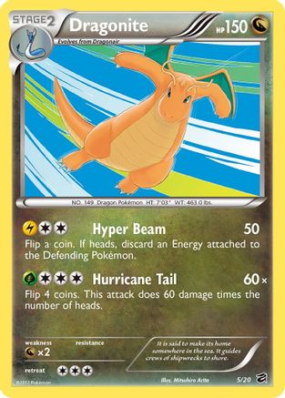 Dragonite 005/20 - Blister Exclusives Holofoil - Promo