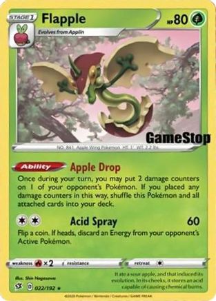 Flapple 022/192 - Miscellaneous Cards & Products Holofoil - Promo
