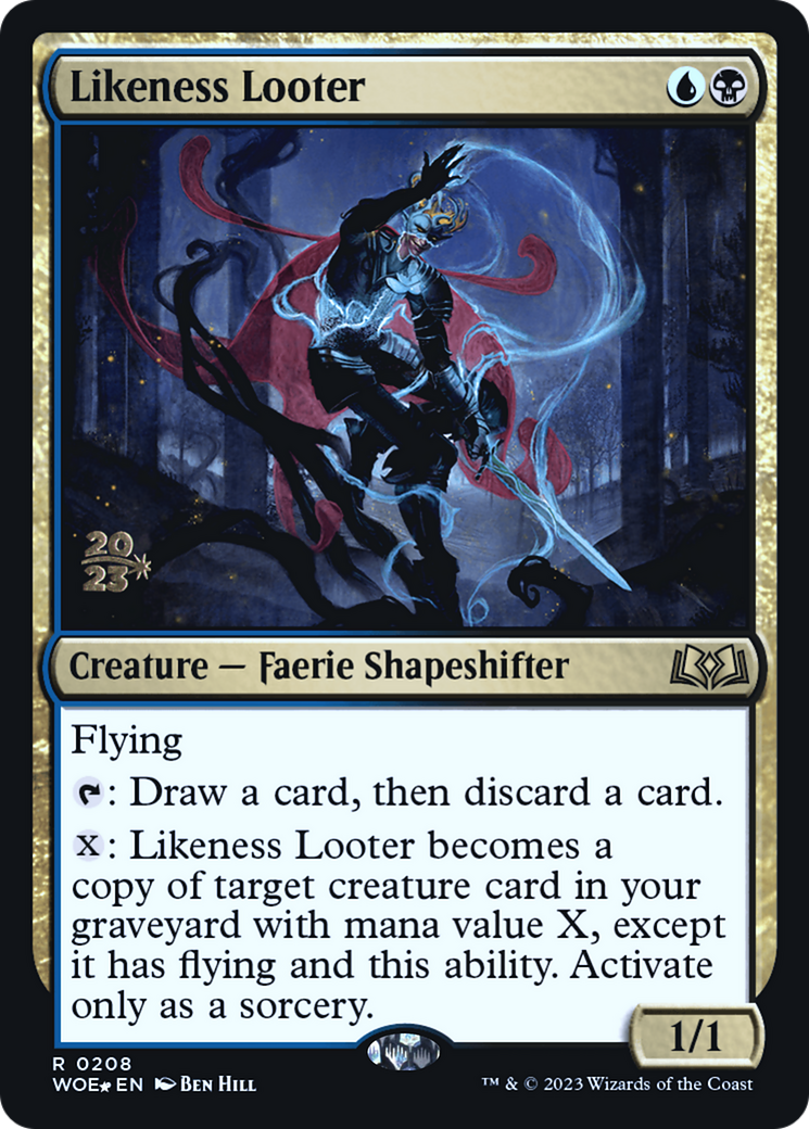 Likeness Looter (PRE-208) - Wilds of Eldraine Promos (Prerelease) Foil