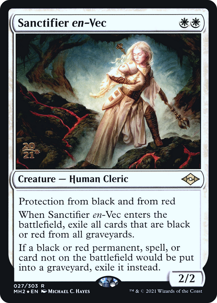 Sanctifier en-Vec (PRE-027) - Modern Horizons 2 Promos (Prerelease) Foil