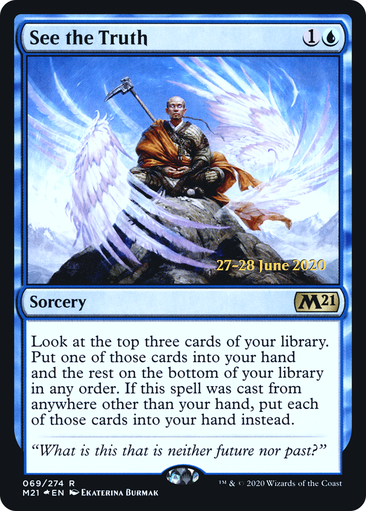 See the Truth (PRE-69S) - Core Set 2021 Promos (Prerelease) Foil