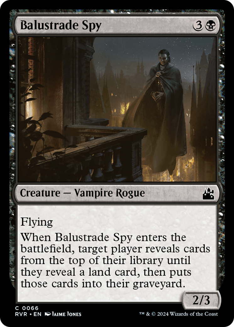 Balustrade Spy (RVR-066) - Ravnica Remastered Foil