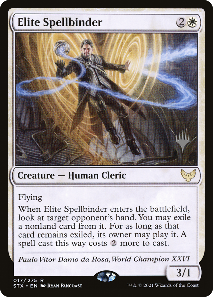 Elite Spellbinder (PPSTX-17P) - Strixhaven: School of Mages Promos (Promo Pack) Foil