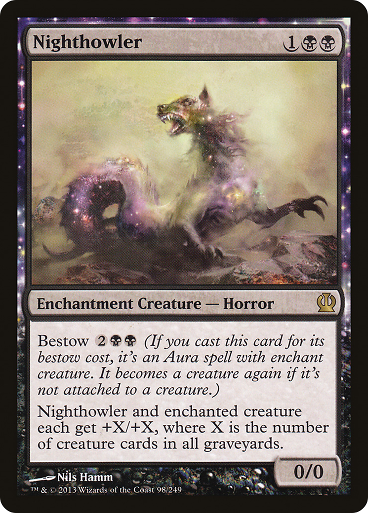 Nighthowler (THS-098) - Theros Foil