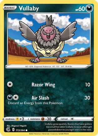 Vullaby 172/264 - SWSH08 Fusion Strike Normal - Common