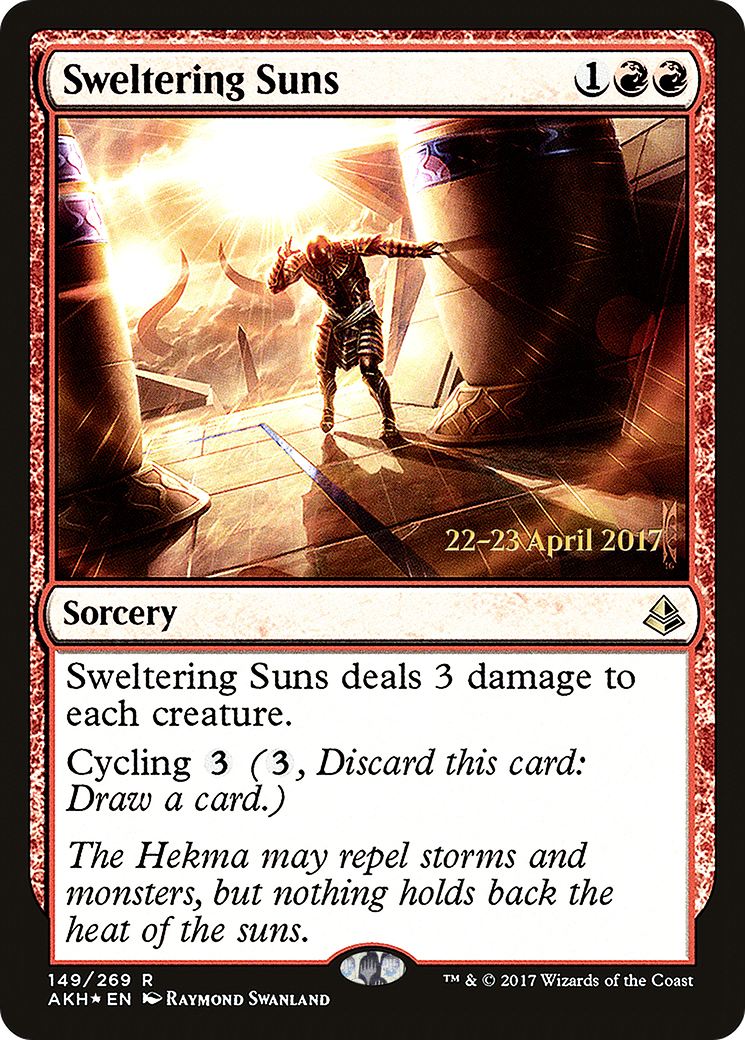 Sweltering Suns (PRE-149S) - Amonkhet Promos (Prerelease) Foil