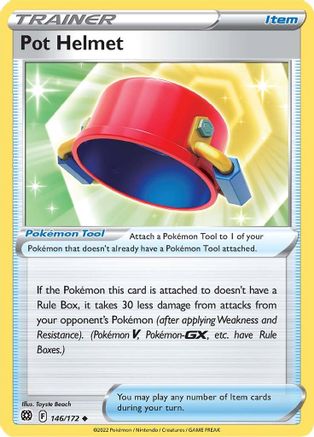 Pot Helmet (146/172) - SWSH09 Brilliant Stars - Uncommon