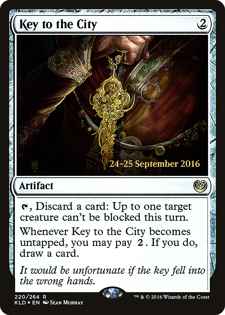 Key to the City (PRE-220S) - Kaladesh Promos (Prerelease) Foil