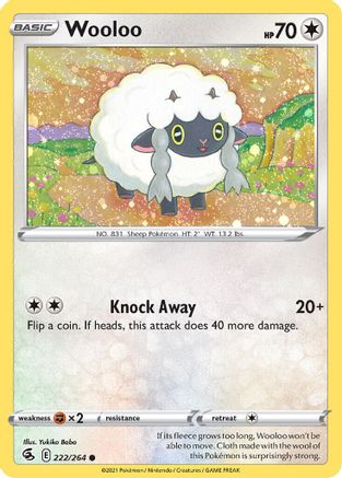 Wooloo 222/264 - Miscellaneous Cards & Products Holofoil - Promo