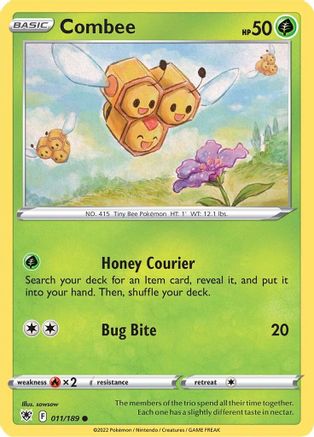 Combee 011/189 - SWSH10 Astral Radiance Normal - Common