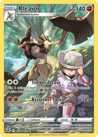 Kleavor TG08/TG30 - SWSH10 Astral Radiance Trainer Gallery Holofoil - Ultra Rare