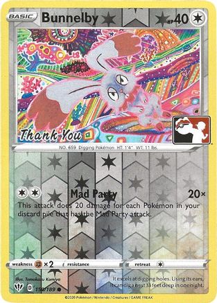 Bunnelby 150/189 - Miscellaneous Cards & Products Reverse Holofoil - Promo