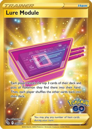 Lure Module (Secret) (88/078) - Pokemon GO Holofoil - Secret Rare