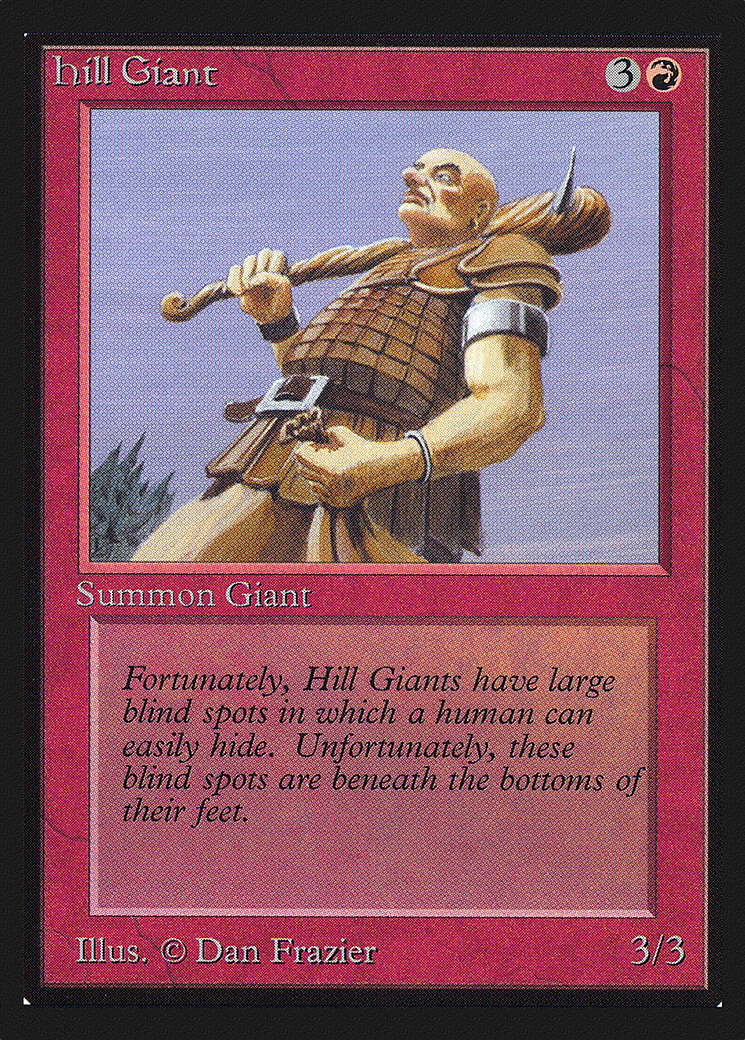 Hill Giant (IED-158) - Intl. Collectors' Edition