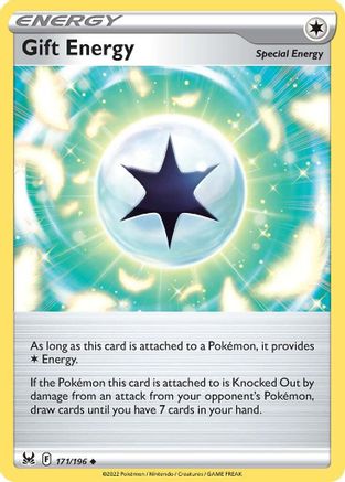 Gift Energy 171/196 - SWSH11 Lost Origin Reverse Holofoil - Uncommon