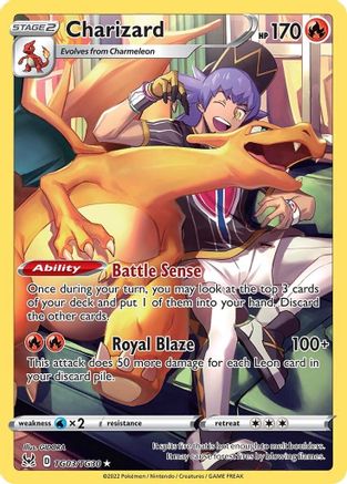 Charizard TG03/TG30 - SWSH11 Lost Origin Trainer Gallery Holofoil - Ultra Rare