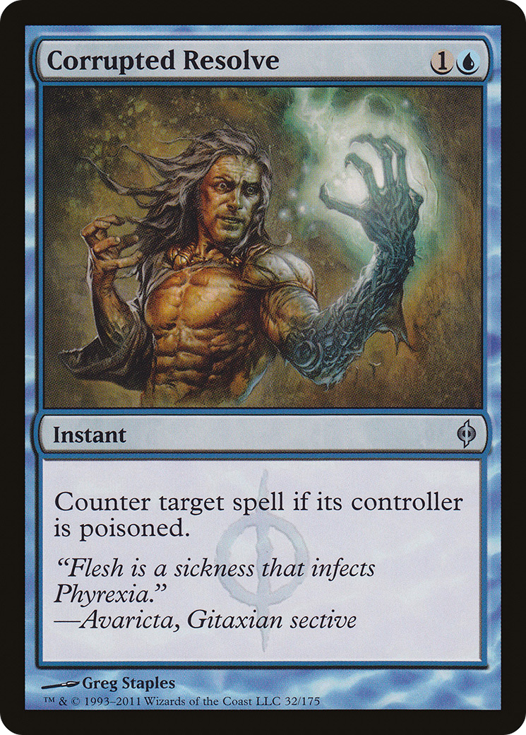 Corrupted Resolve (NPH-032) - New Phyrexia