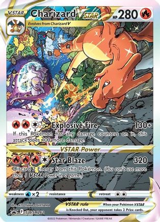 Charizard VSTAR SWSH262 - SWSH Sword & Shield Promo Cards Holofoil - Promo