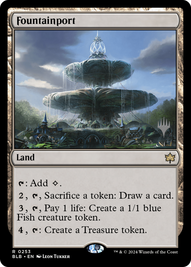 Fountainport (PPBLB-253) - Bloomburrow Promos (Promo Pack)