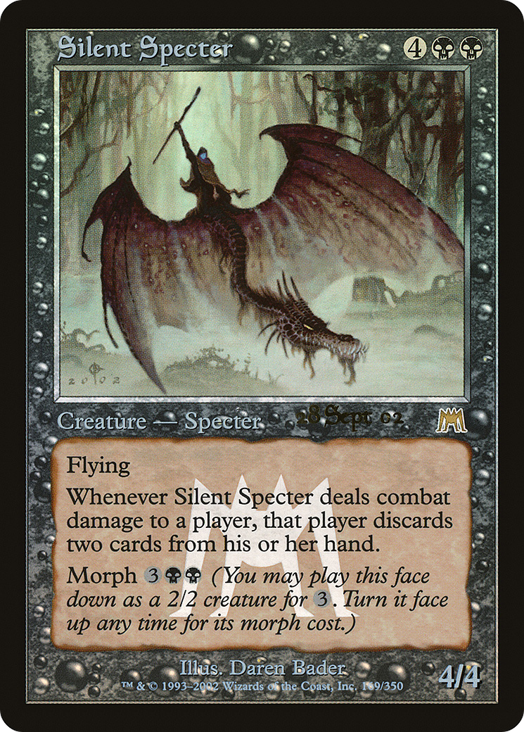 Silent Specter (PRE-169) - Onslaught Promos (Prerelease) Foil