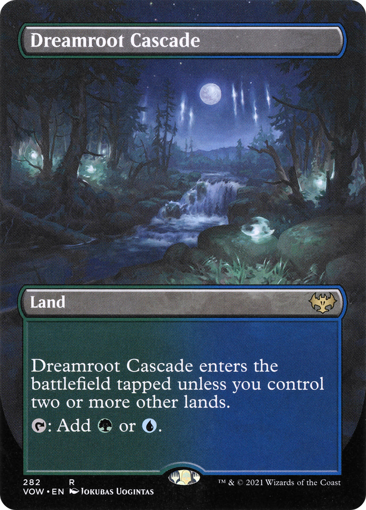 Dreamroot Cascade (Borderless)(VOW-282) - Innistrad: Crimson Vow Foil