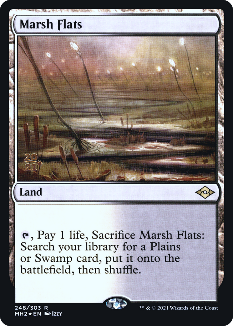 Marsh Flats (PRE-248) - Modern Horizons 2 Promos (Prerelease) Foil