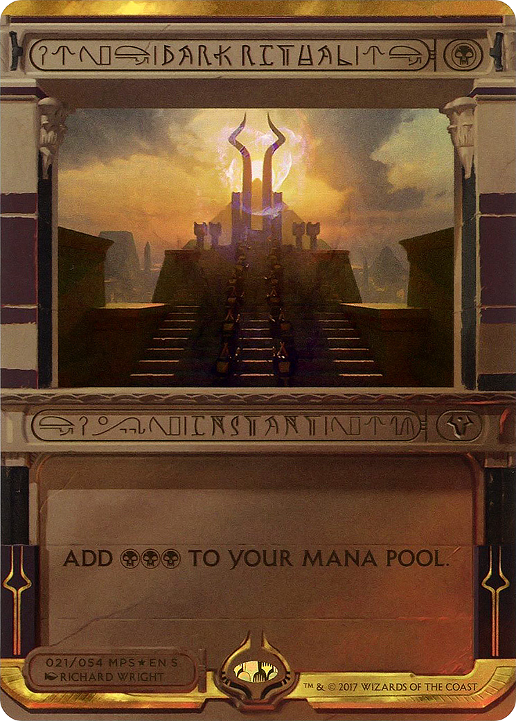 Dark Ritual (MPS2-021) - Amonkhet Invocations Foil