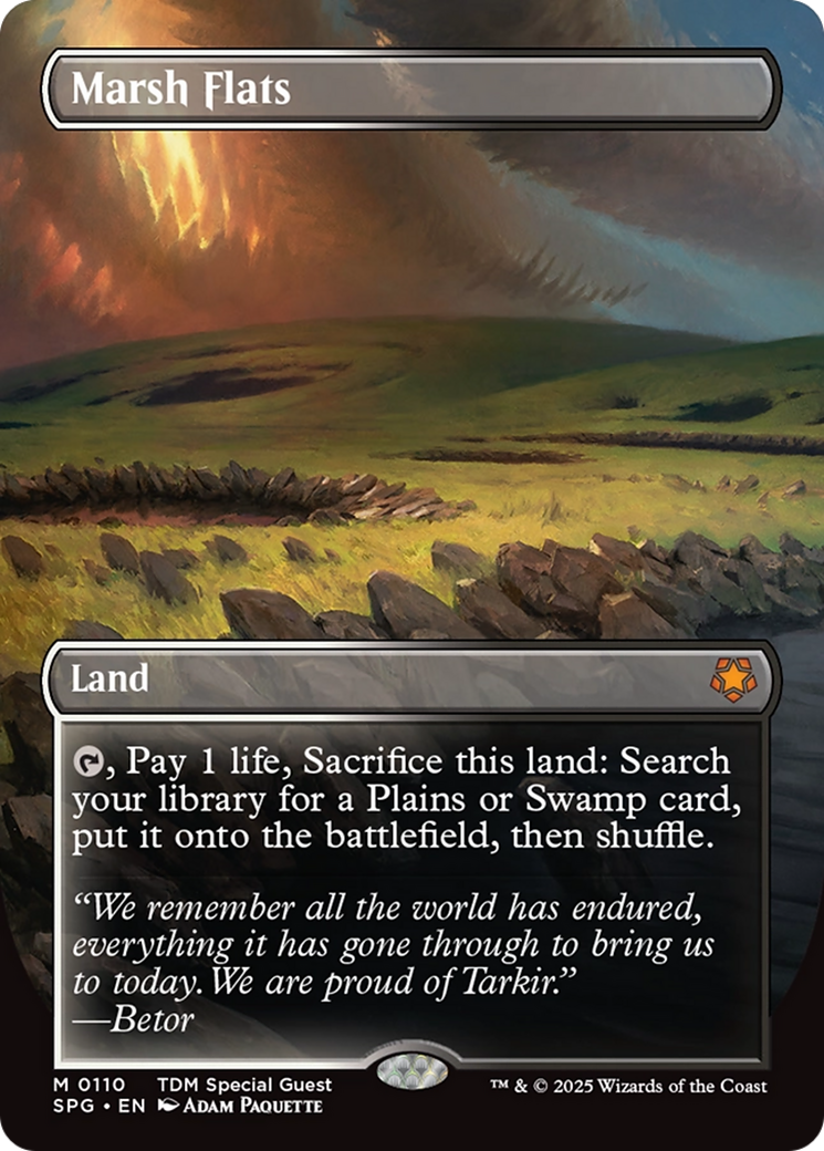 Marsh Flats (SPG-110) - Special Guests (Borderless) Foil