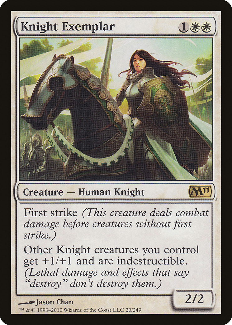 Knight Exemplar (M11-020) - Magic 2011