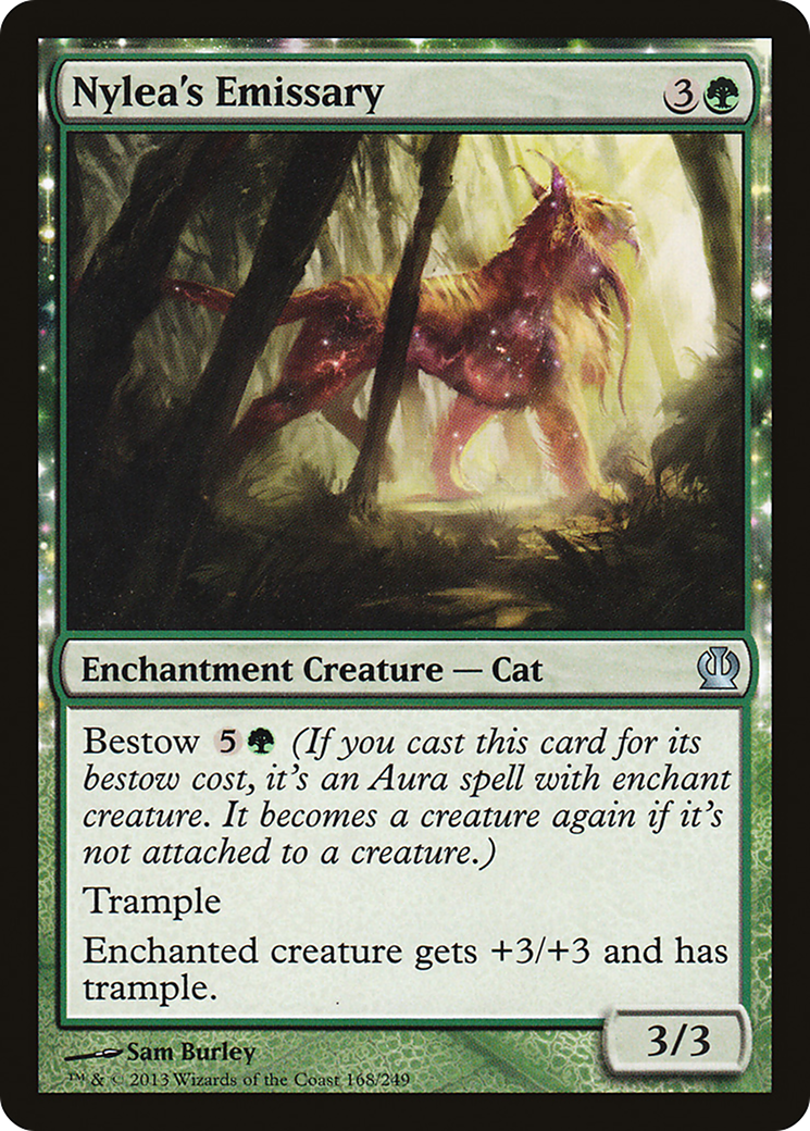 Nylea's Emissary (THS-168) - Theros Foil