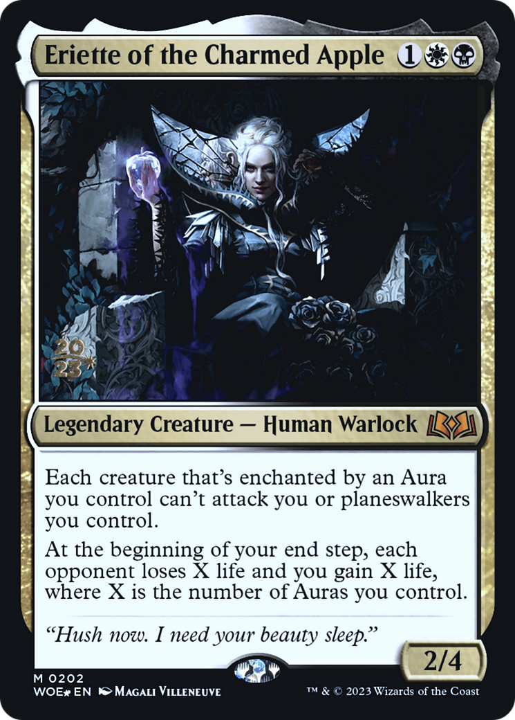 Eriette of the Charmed Apple (PRE-202) - Wilds of Eldraine Promos Foil