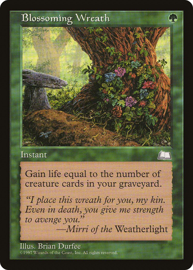 Blossoming Wreath (WTH-120) - Weatherlight